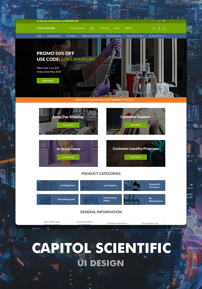 Capitol Scientific Design